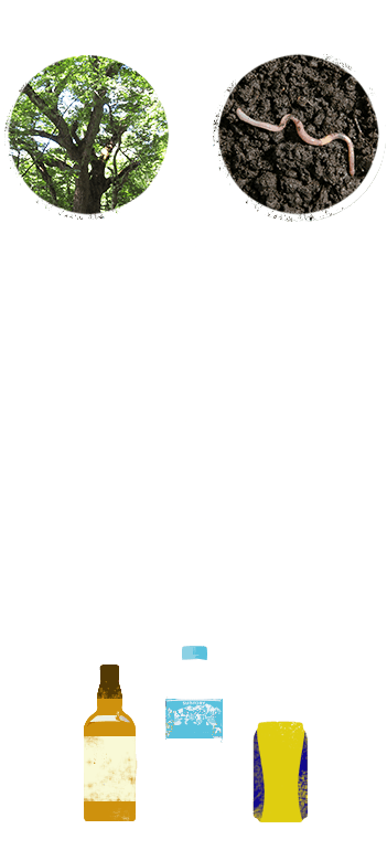 森をつくる 土をつくる 水を育む